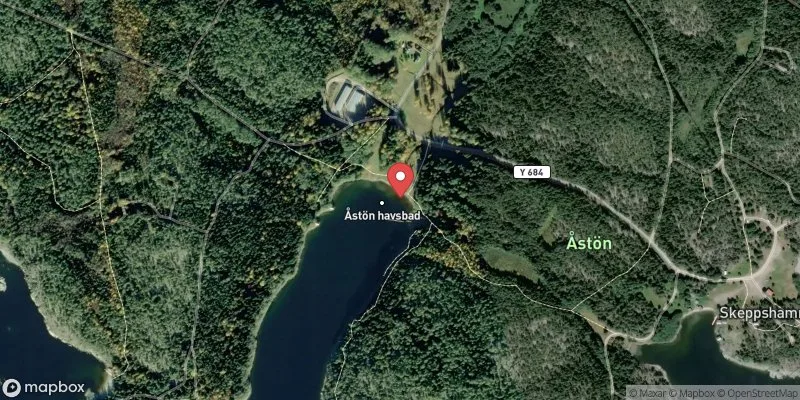 Satellitbild över Åkeröviken i Timrå