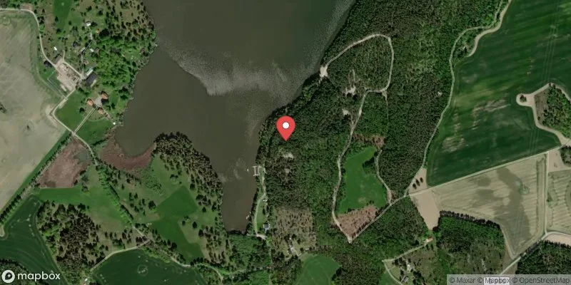Satellitbild över Algö, Ekebyviksbadet i Strängnäs