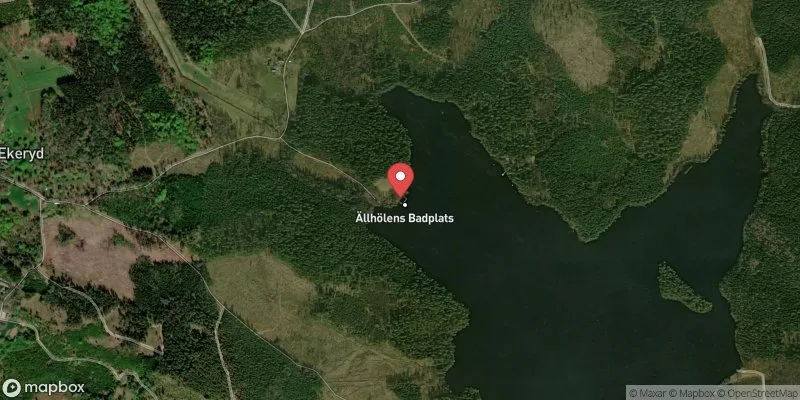 Satellitbild över Ällhölen i Karlshamn