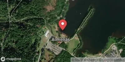Almenäs badplats, Öresjö