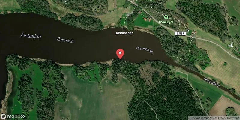 Satellitbild över Alsta i Enköping