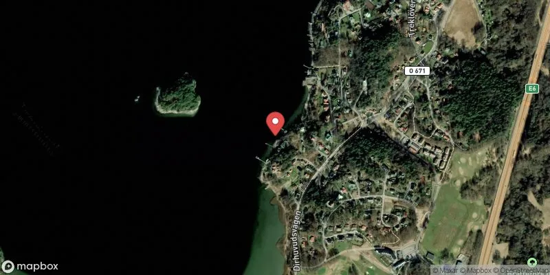 Satellitbild över Anfasteröds camping i Uddevalla
