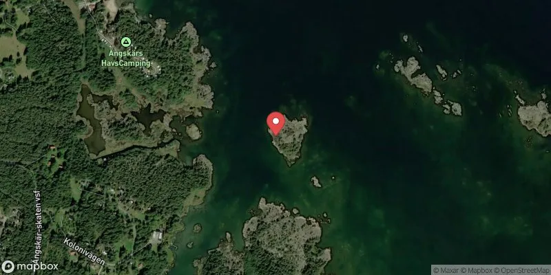 Satellitbild över Ängskär i Tierp