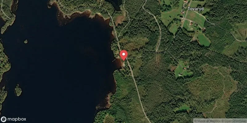 Satellitbild över Annebergssjön i Värnamo