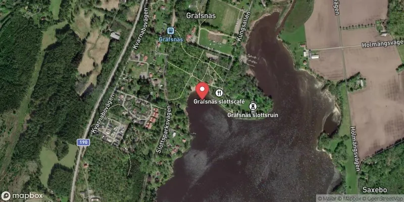 Satellitbild över Anten, Gräfsnäs slottspark i Alingsås