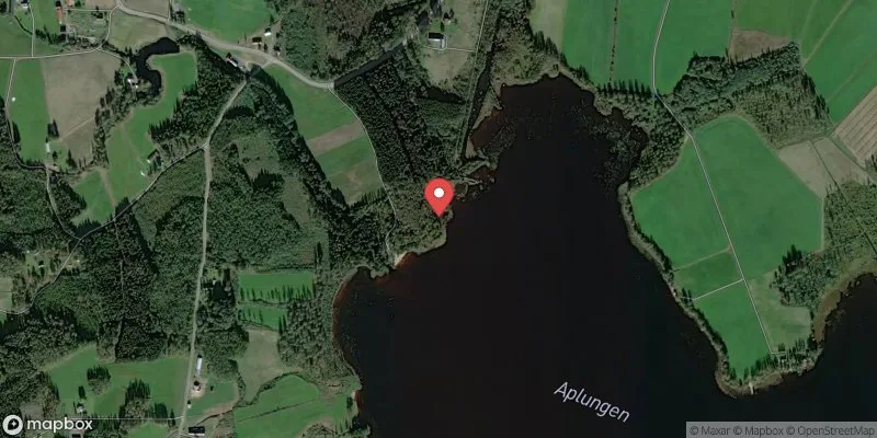 Satellitbild över Aplungen, Hensgård i Sunne