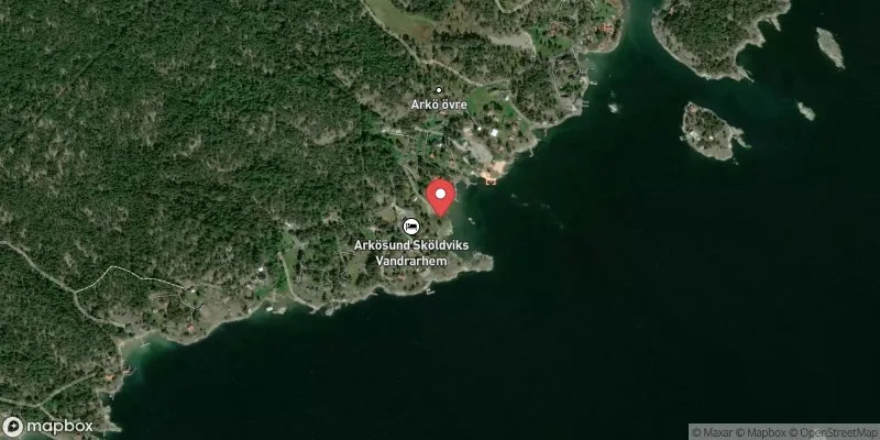 Satellitbild över Arkösund, Sköldvik i Norrköping