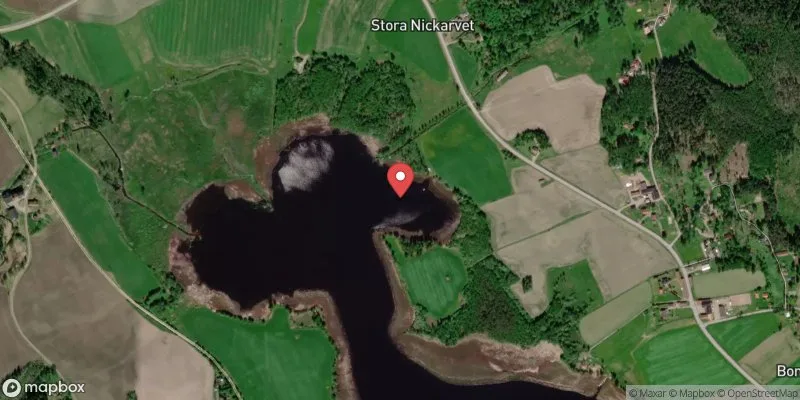 Satellitbild över Åsgarn i Avesta