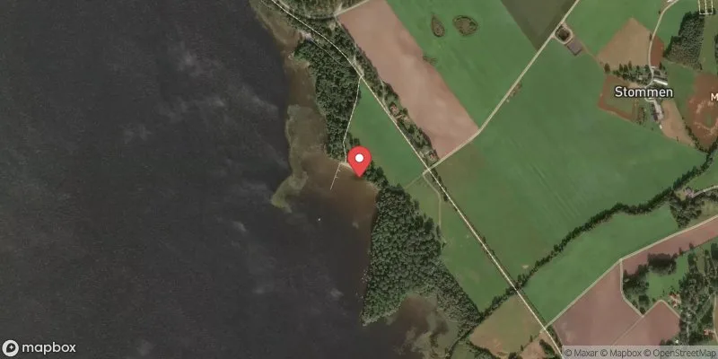 Satellitbild över Åsunden, Alnäset  Marbäck i Ulricehamn