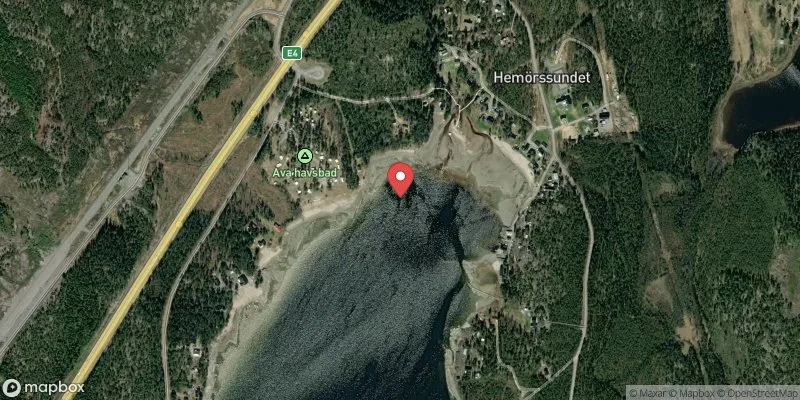 Satellitbild över Ava Havsbad i Nordmaling