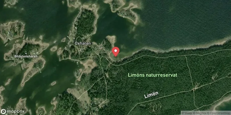 Satellitbild över Badviken(Tärnviken)-Limön i Gävle