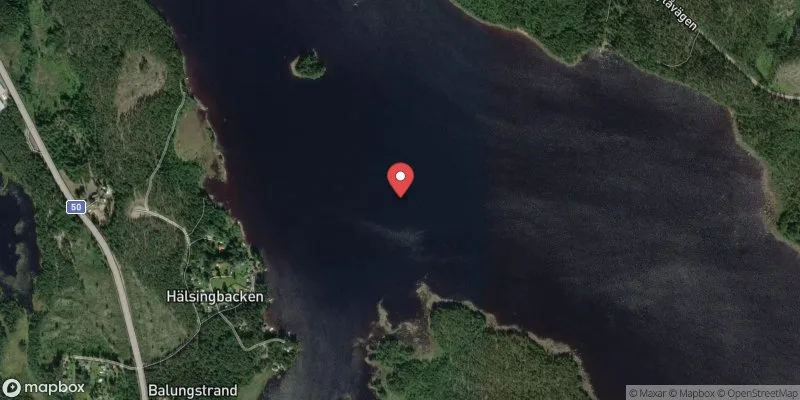 Satellitbild över Balungstrand, Övertänger i Falun