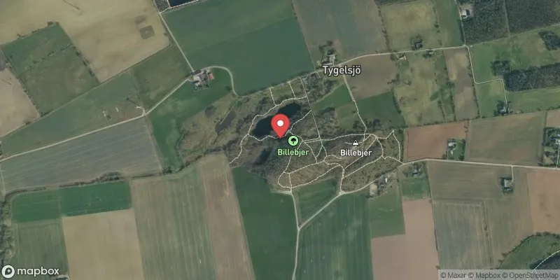 Satellitbild över Billebjär i Lund