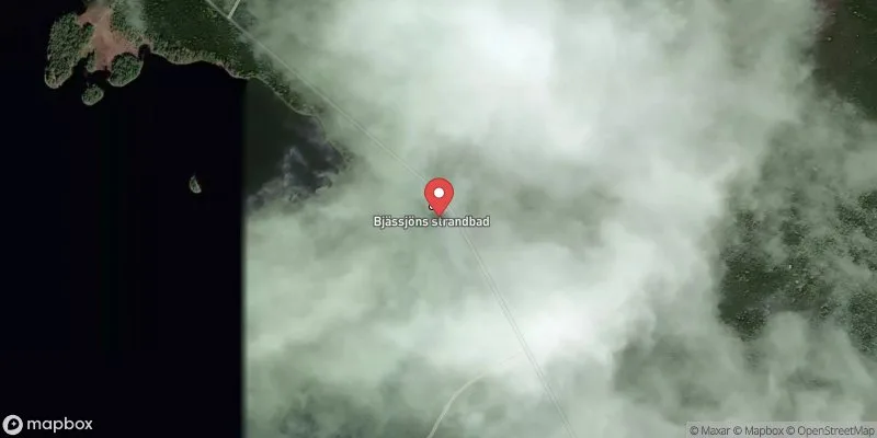 Satellitbild över Bjässjön Indals-Liden i Sundsvall