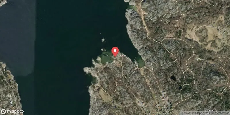 Satellitbild över Björkö, Klarvik i Öckerö