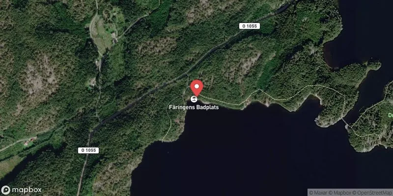 Satellitbild över Blåhällorna, Färingen i Strömstad