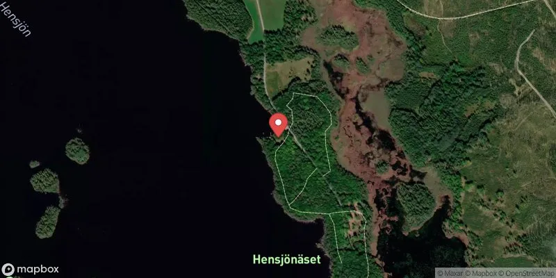 Satellitbild över Blötan i Tingsryd