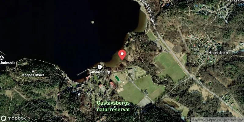Satellitbild över Bodele i Uddevalla