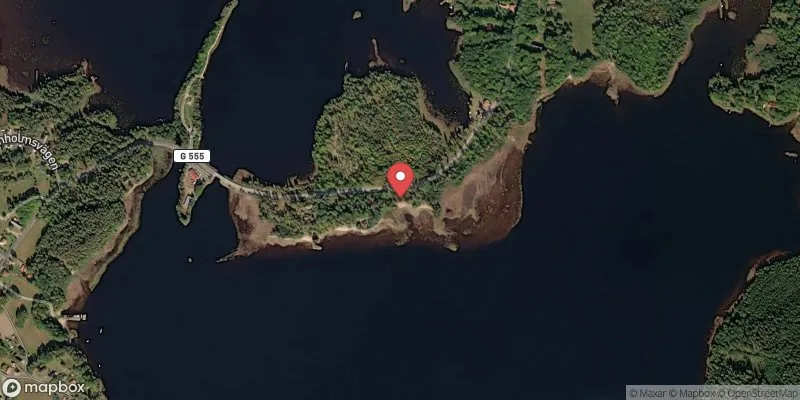 Satellitbild över Bolmen, Tannåker i Ljungby