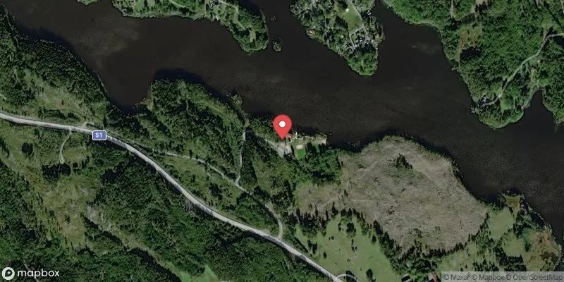 Satellitbild över Bönergården i Finspång