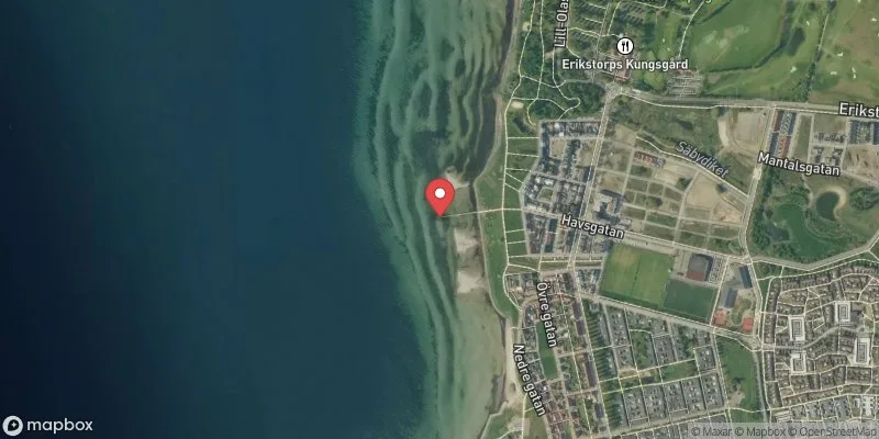 Satellitbild över Borstahusen, Strandbyn i Landskrona
