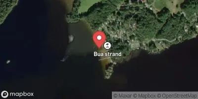 Bua badplats, Stora Hålsjön