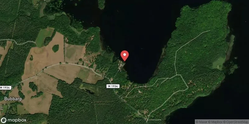Satellitbild över Bubbarp/Lursjön i Hässleholm