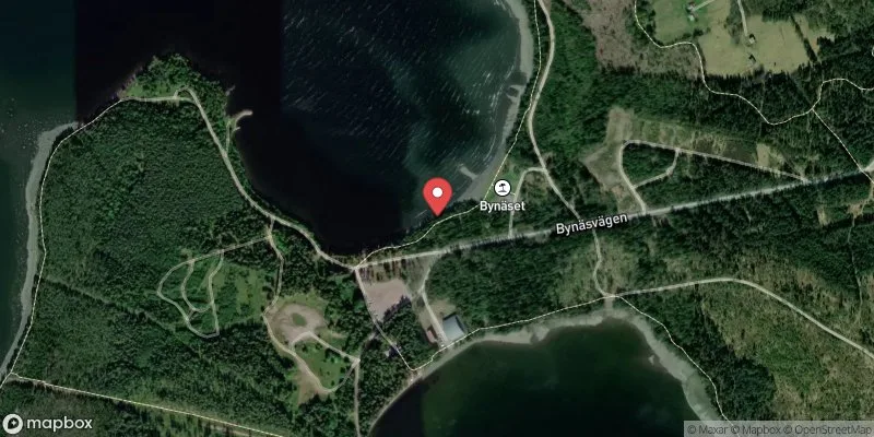 Satellitbild över Bynäset/Västbyviken i Östersund