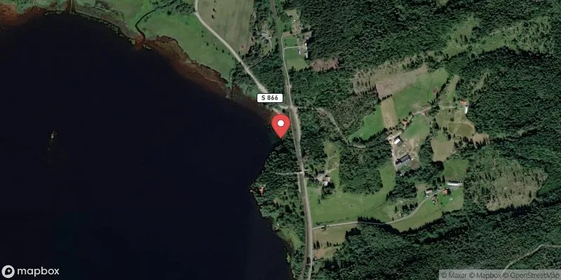 Satellitbild över Bysjön, Lerot i Eda