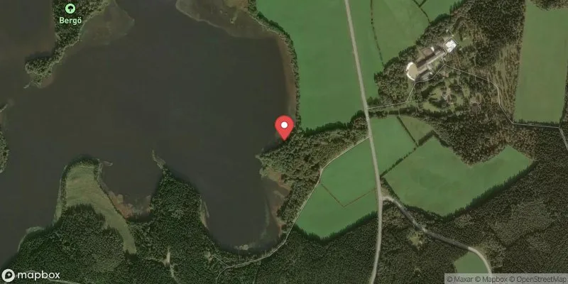 Satellitbild över Bystadssjön Gällstad i Ulricehamn