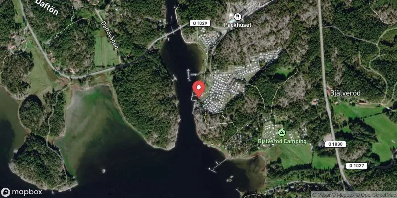 Satellitbild över Daftö Camping i Strömstad
