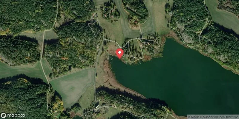 Satellitbild över Dalbystrand i Norrköping