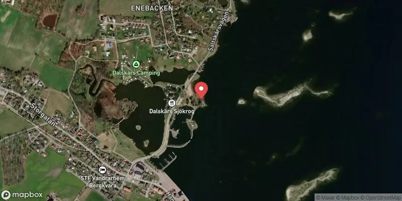 Satellitbild över Dalskär i Torsås