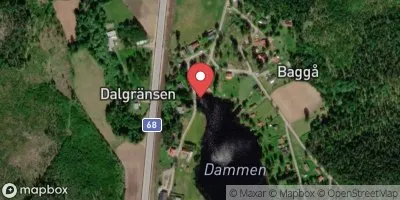Dammen, Dalgränsen