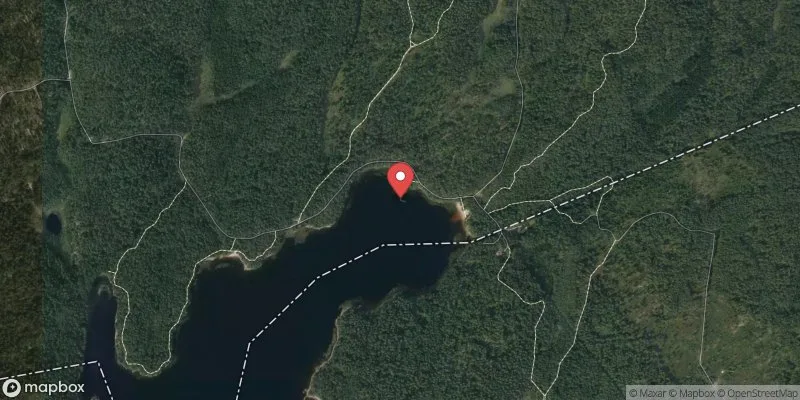Satellitbild över Djursjön i Mölndal