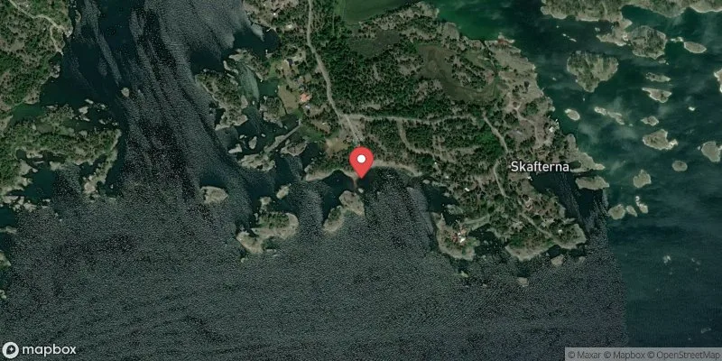 Satellitbild över Dragskär i Oskarshamn