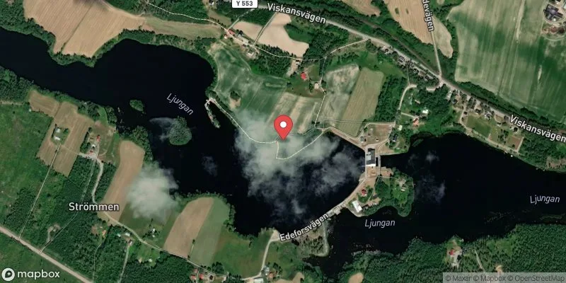 Satellitbild över Edeforsen Stöde i Sundsvall