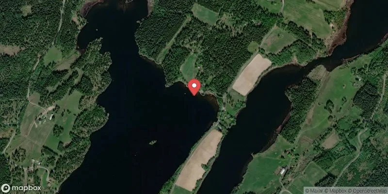 Satellitbild över Eldans badplats i Säffle