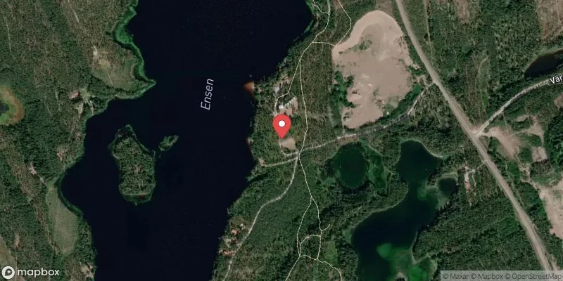 Satellitbild över Ensen i Rättvik