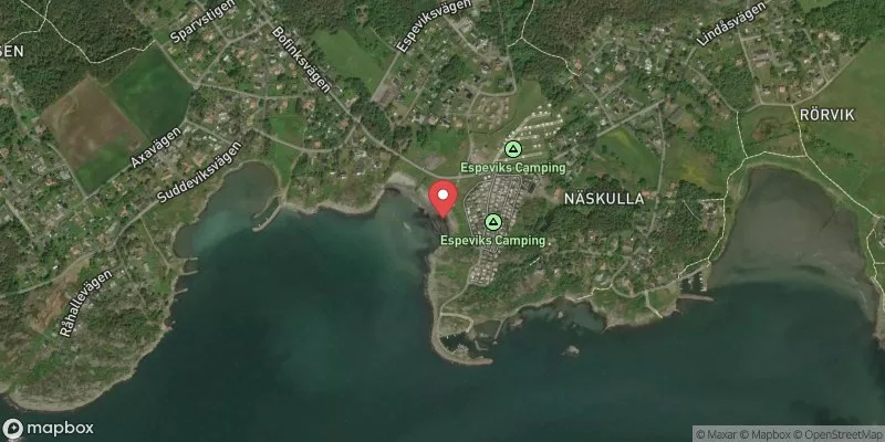 Satellitbild över Espevik i Varberg