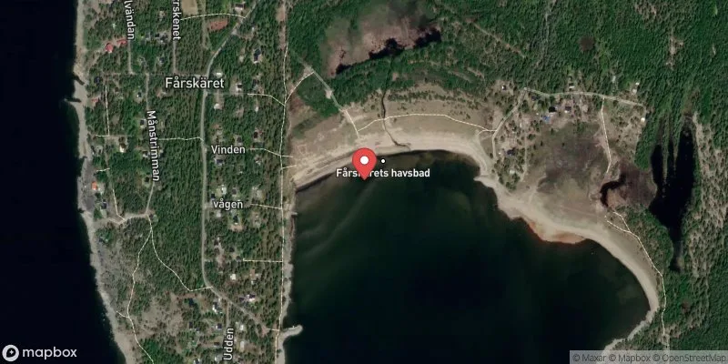 Satellitbild över Fårskäret i Nordmaling
