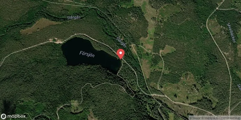 Satellitbild över Försjön i Vimmerby