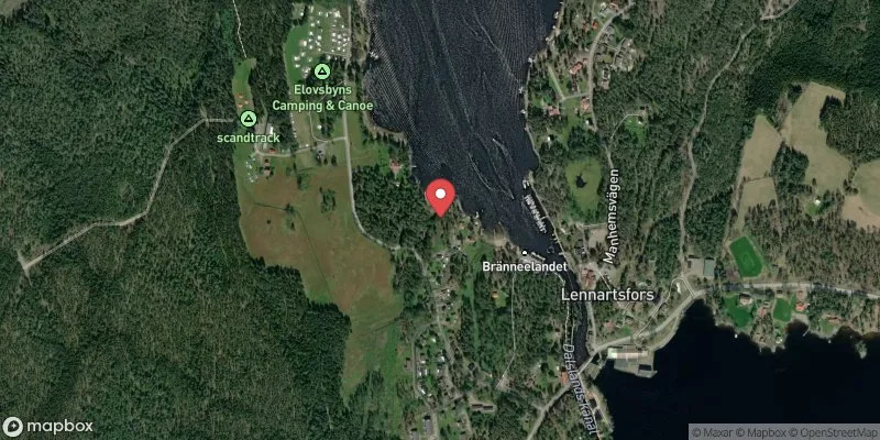 Satellitbild över Forstjärn, Lennartsfors i Årjäng
