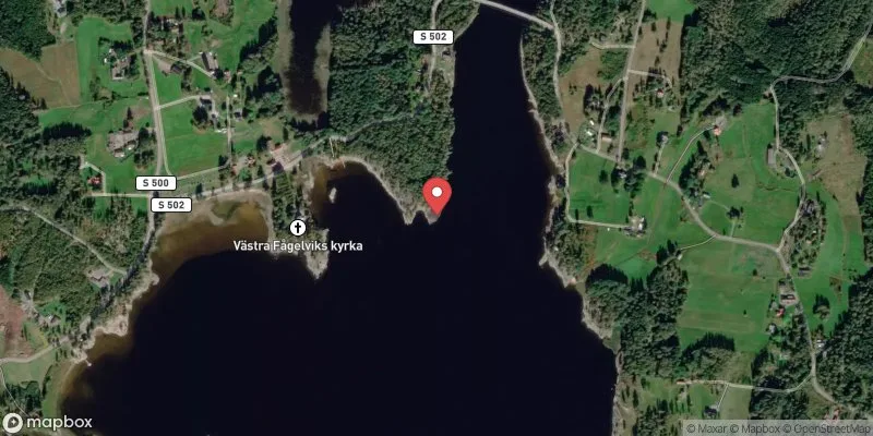 Satellitbild över Foxen, Västra Fågelvik i Årjäng