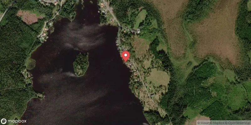 Satellitbild över Fredriksdalssjön,Fr.d. badpl. i Nässjö