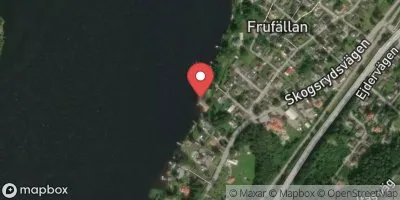 Frufällans badplats, Öresjö