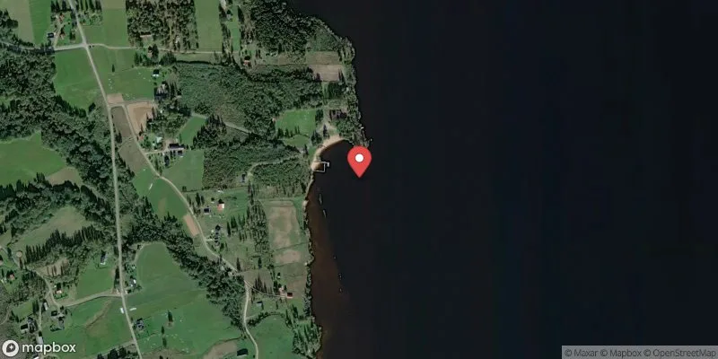 Satellitbild över Fryken, Bjälverud i Sunne