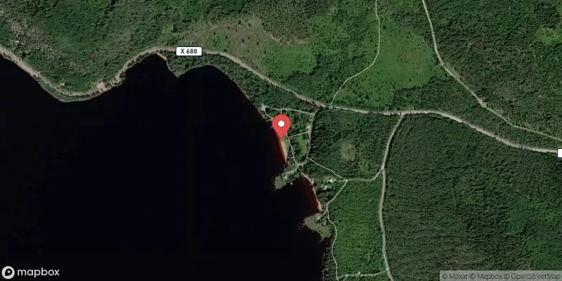 Satellitbild över Galven i Bollnäs