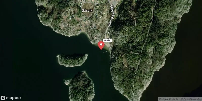 Satellitbild över Gårvik i Munkedal
