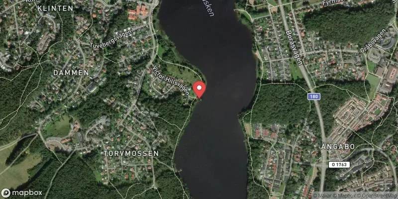 Satellitbild över Gerdsken, Tarzanbadet i Alingsås